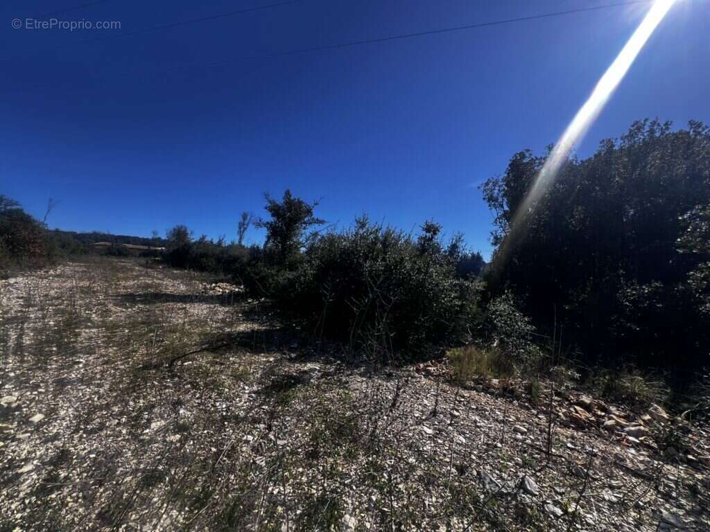 Terrain à BARJAC