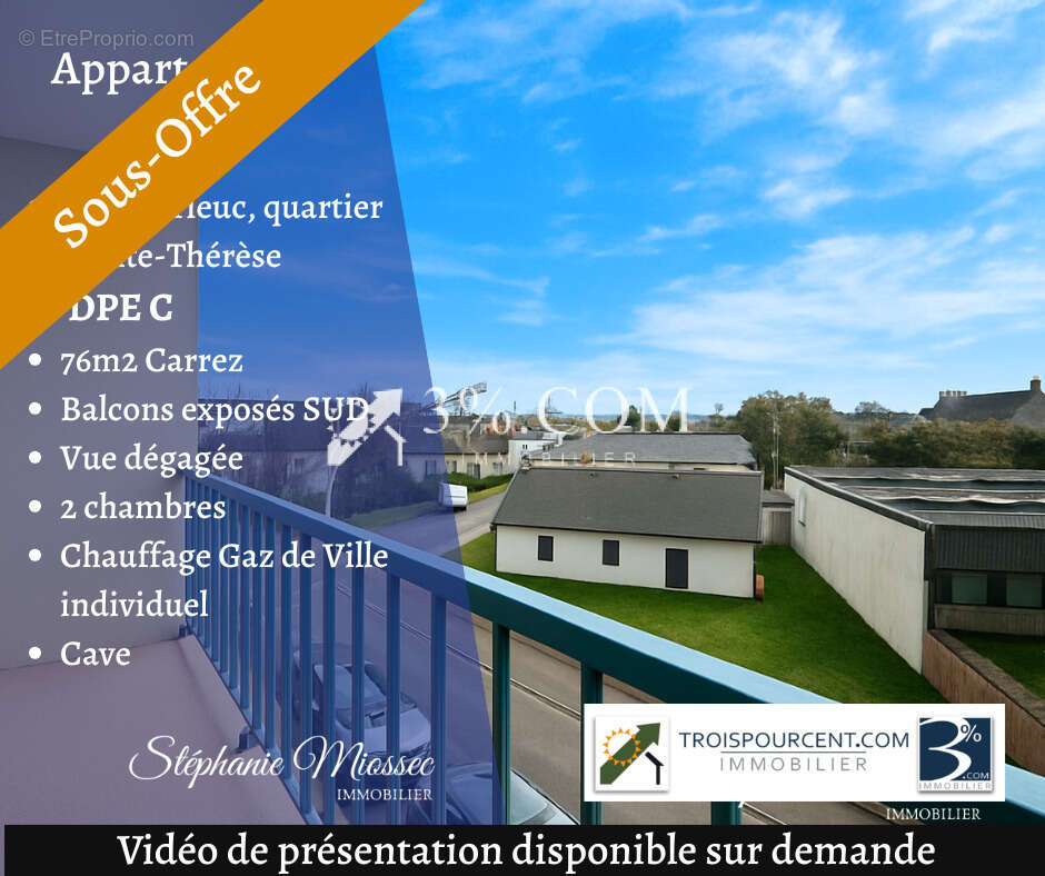 Appartement à SAINT-BRIEUC