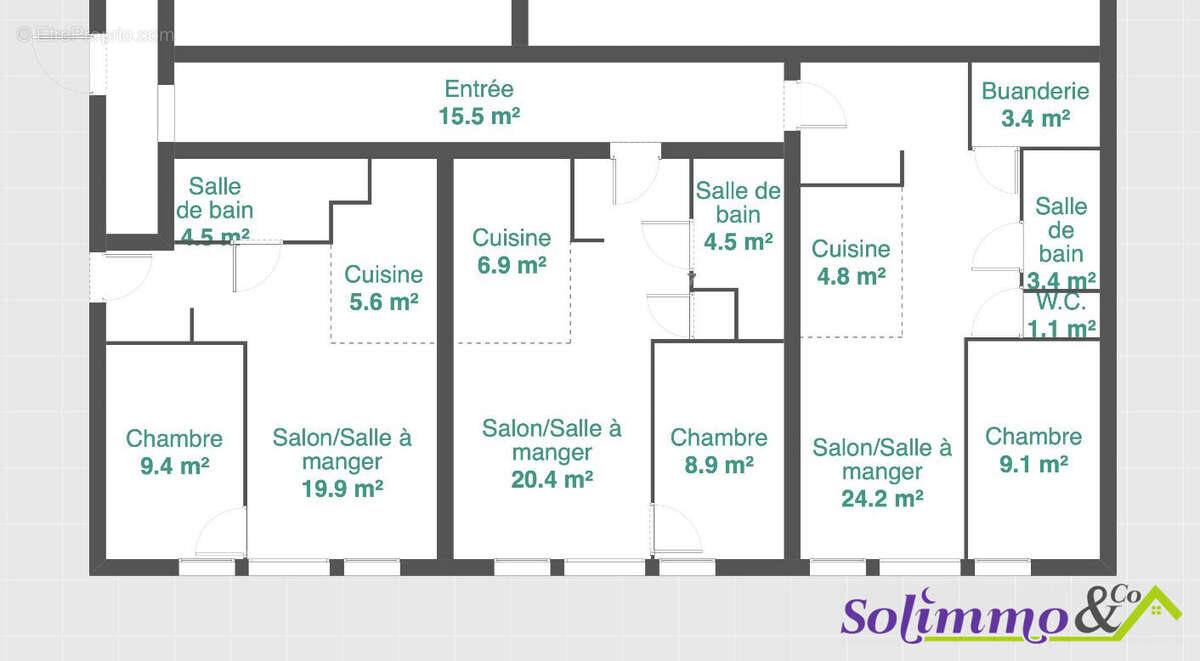 Appartement à LES ABRETS