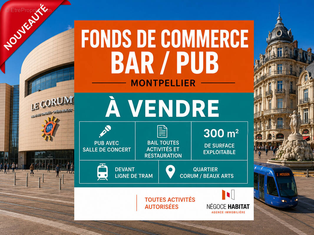 Commerce à MONTPELLIER