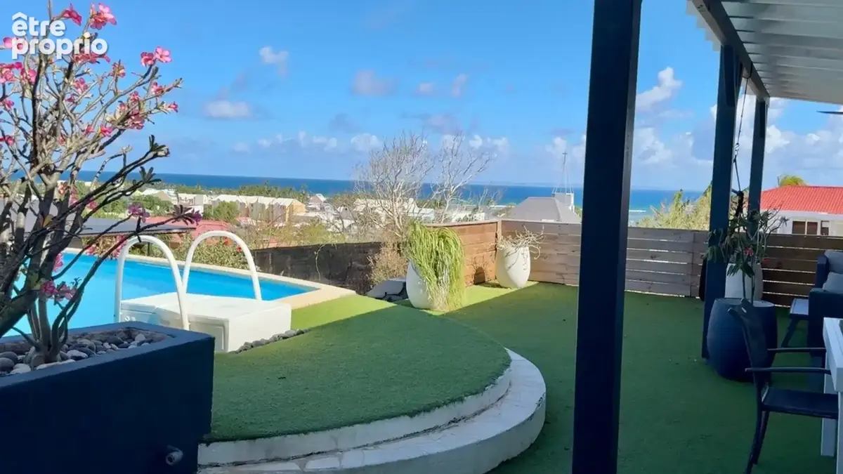 A vendre - propriete d'exception avec vue mer imprenable & studio attenant - sainte anne - photo 6
