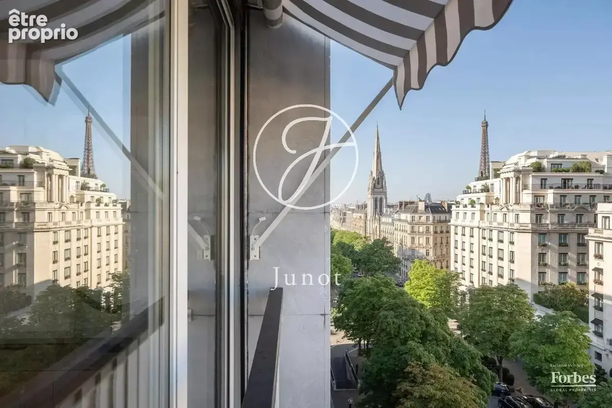 Paris 8e - GEORGE V - Appartement - 3 pièces - 80,51m² Carrez - 1 chambre - Somptueuse vue dégagée - photo 7