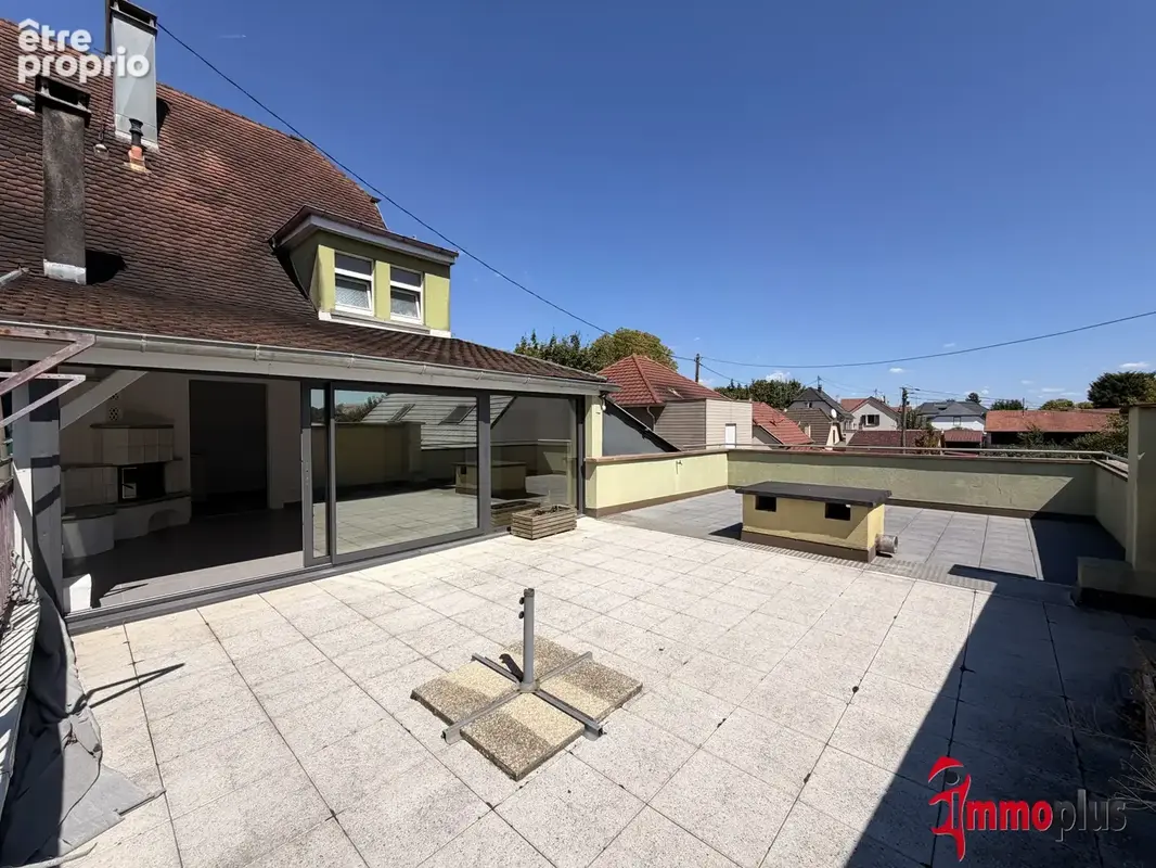 Bel appartement de 82 m2 plein de cachet au cœur de Rixheim - Grande terrasse - photo 2