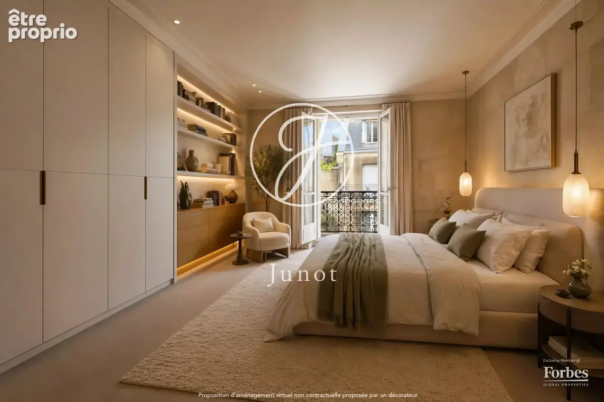 Paris 16e - JASMIN - Appartement - 6 pièces - 156,48m² Carrez - 157,46m² au sol - 4 chambres - Étage élevé - Balcon filant - photo 12