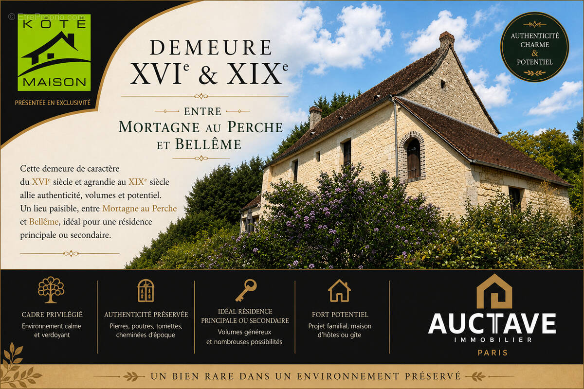 Maison à MORTAGNE-AU-PERCHE