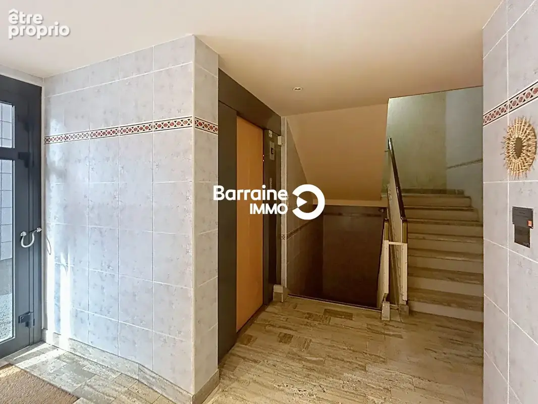 Exclusivité - lorient merville-appartement t3 avec ascenseur, balcon plein sud et vue dégagée - photo 20
