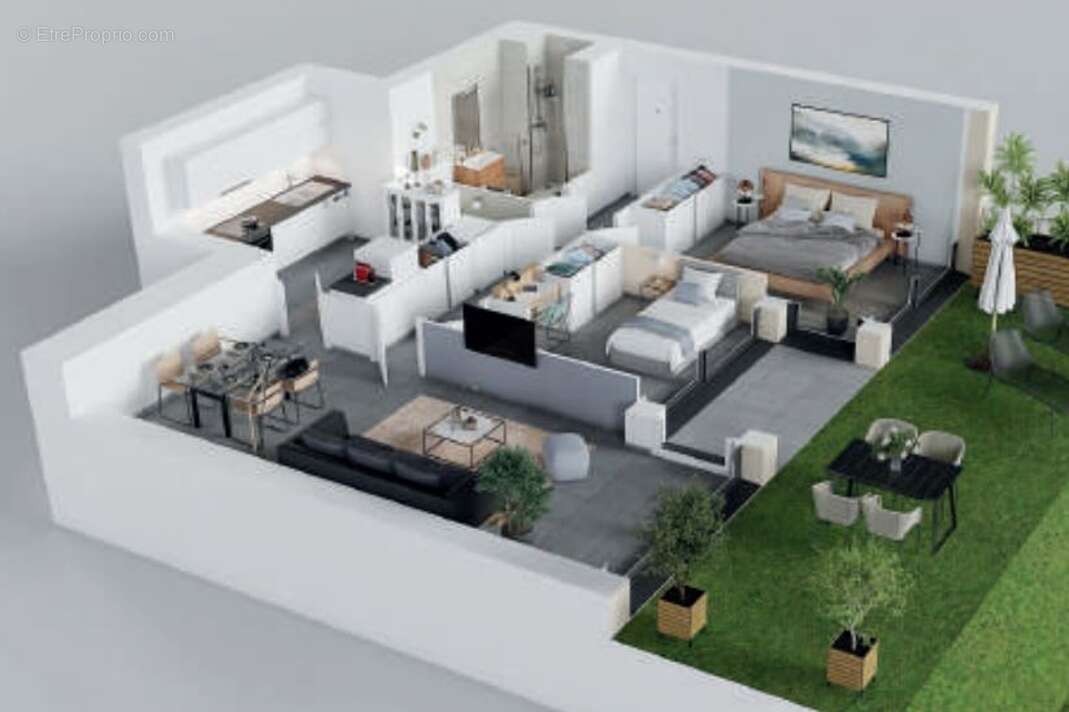 Appartement à LA TURBIE