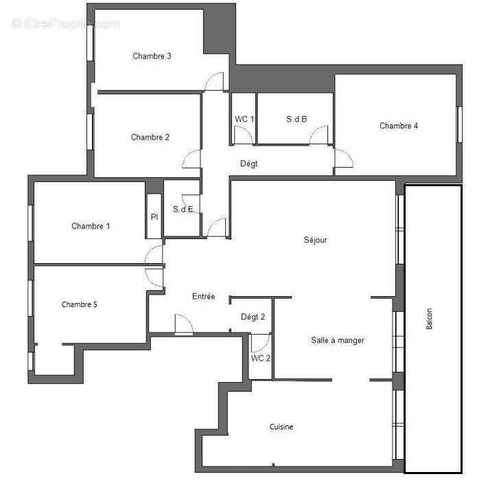 Appartement à VERSAILLES