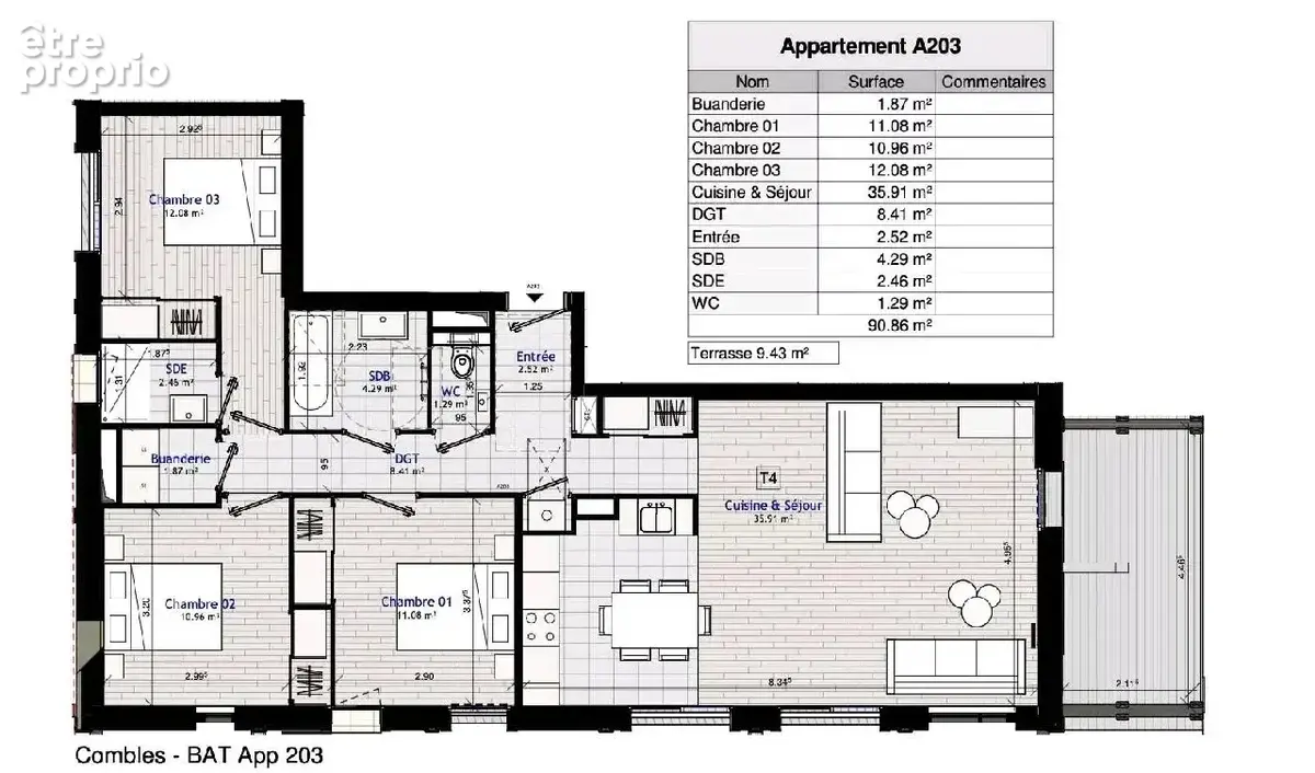 Photo Appartement à Morillon au prix de 595 000€