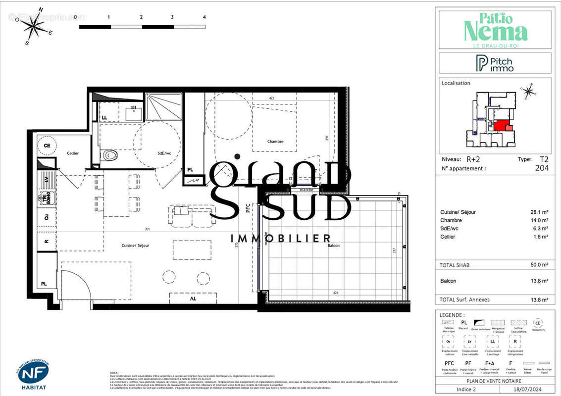 Appartement à LE GRAU-DU-ROI