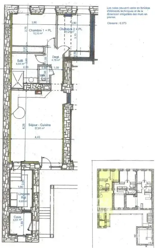 Appartement T3 - BONNEVILLE CENTRE - cave et parking privatif - photo 1