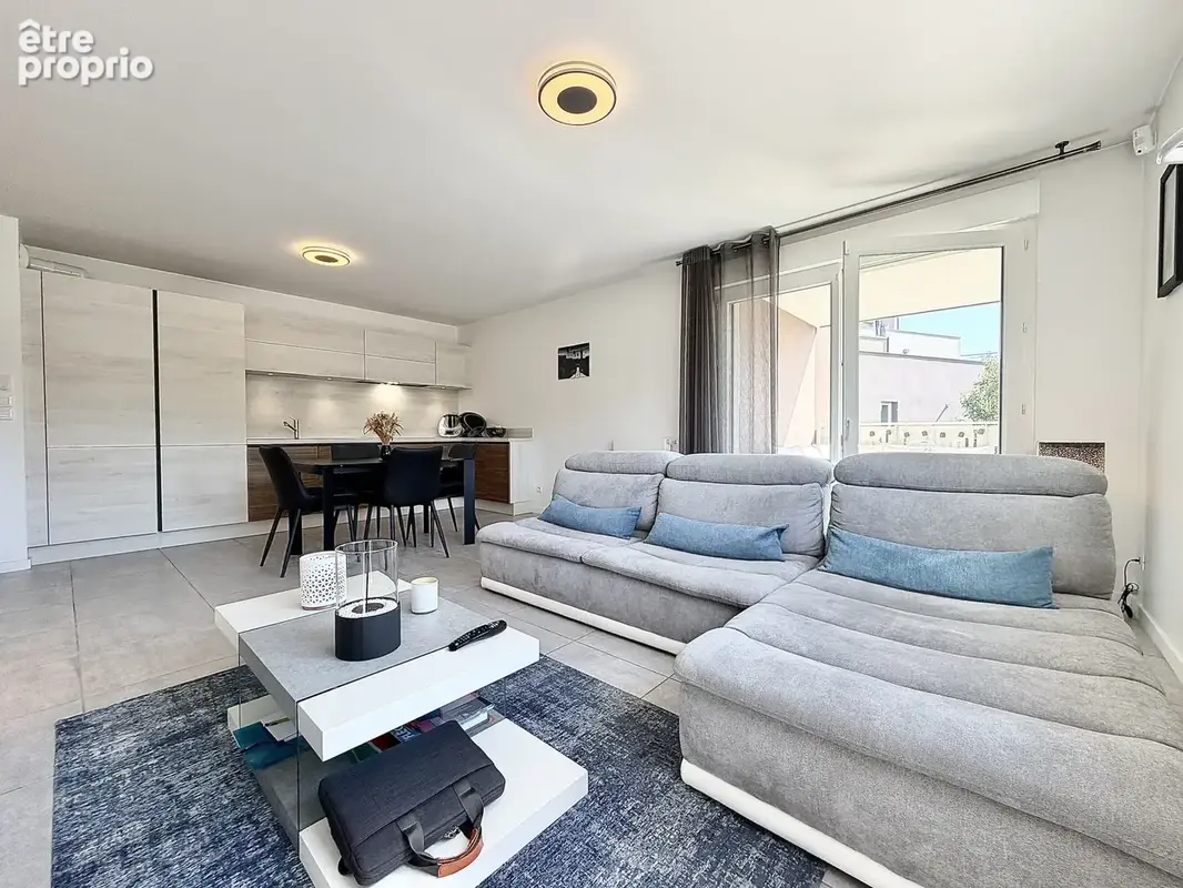 Exclusivité   vétraz-monthoux   magnifique t3 de 65m2 quasi neuf avec terrasse plein sud + garage double - photo 6