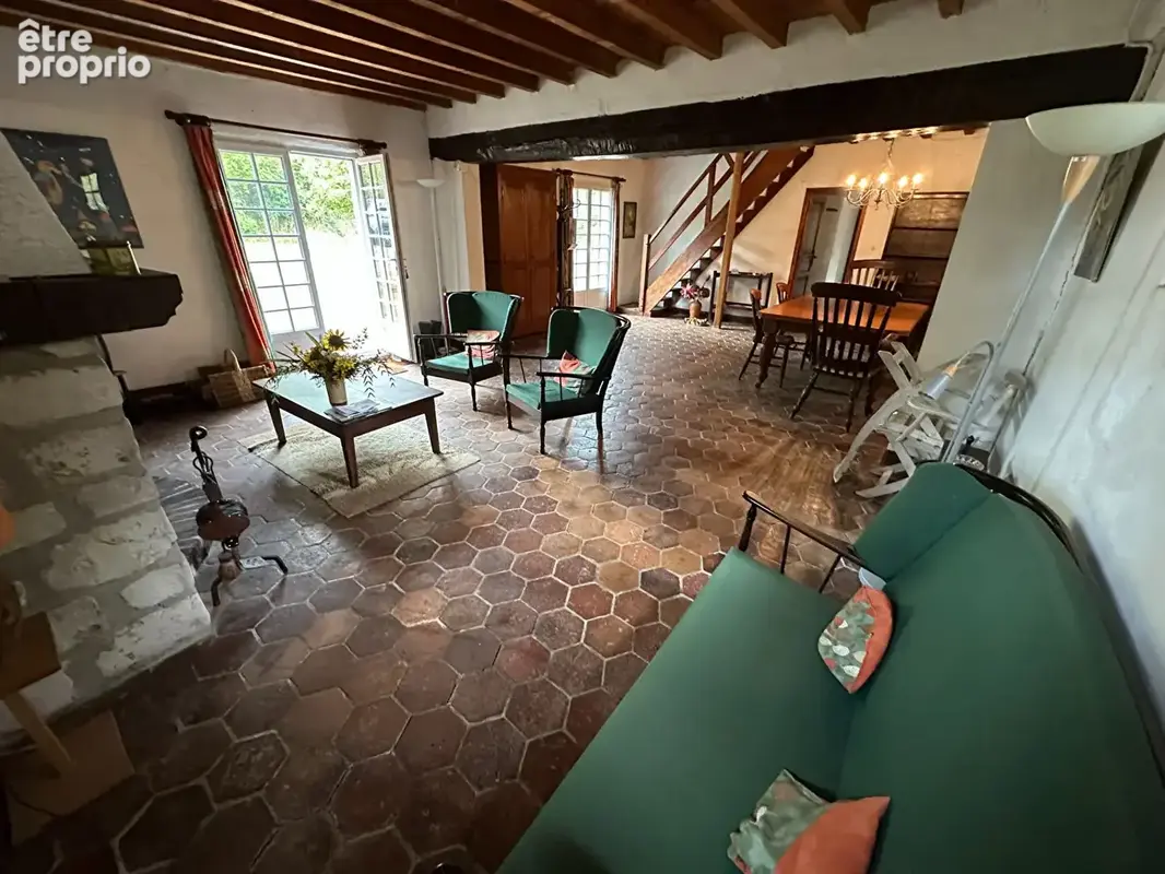 Longère 115m² à bizou - photo 3
