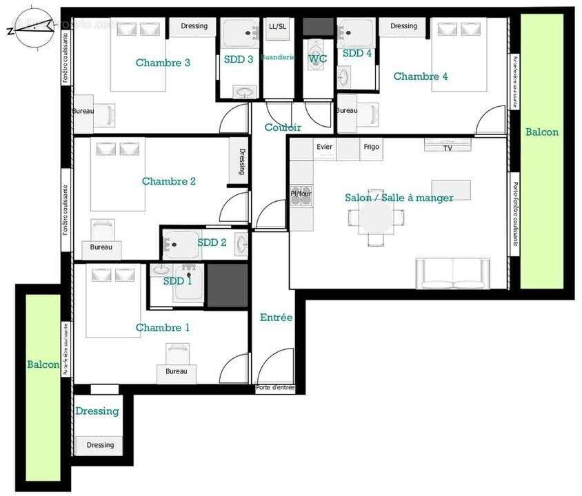 Appartement à TOULON