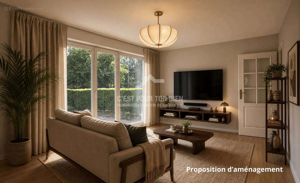 Appartement 45 m² à Mons-En-Baroeul  - photo 6