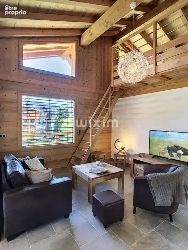 Chalet avec terrain constructible à vendre à Megève. - photo 5