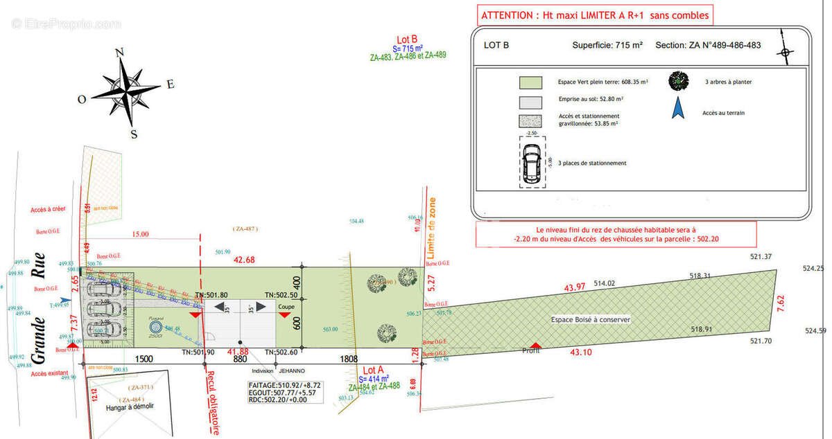 Terrain à JUMEAUVILLE