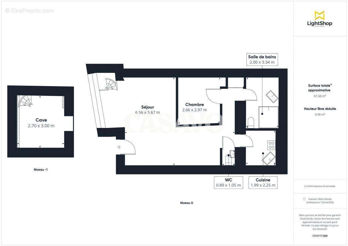 Appartement à PARIS-3E