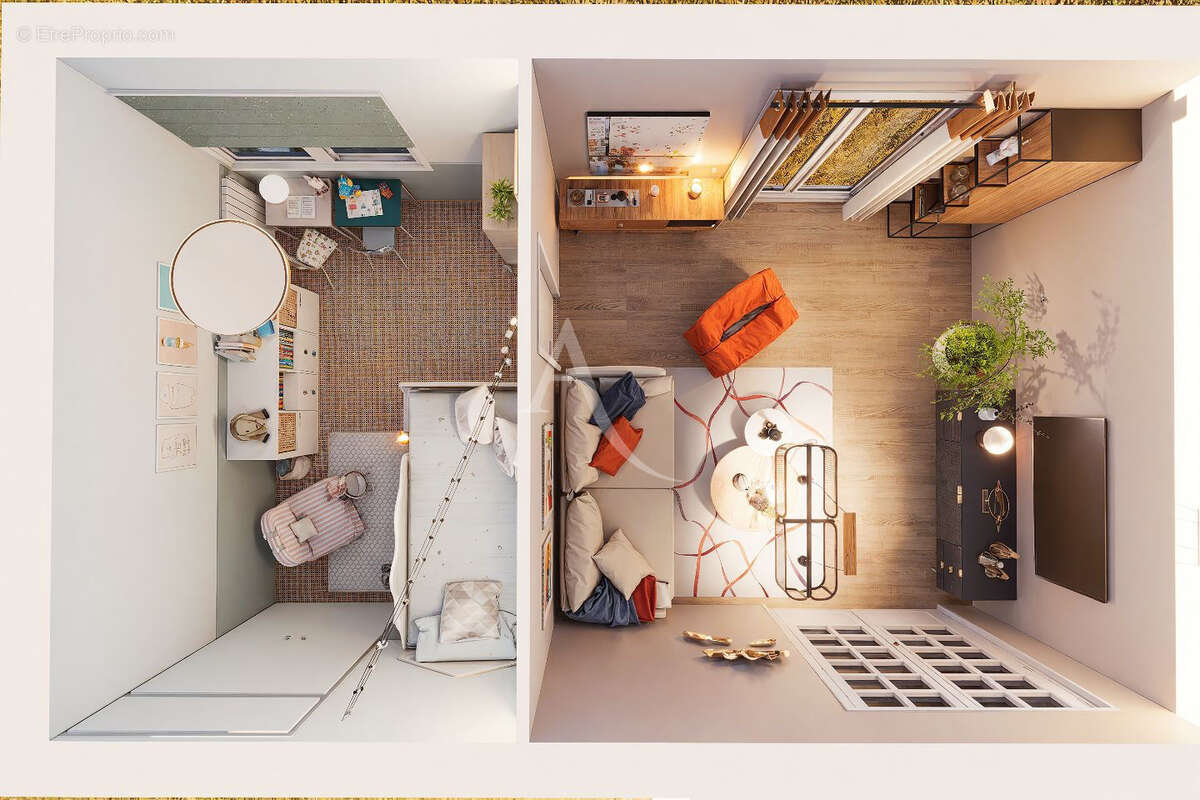 Appartement lumineux avec vue dégagée 52 m² - photo 4