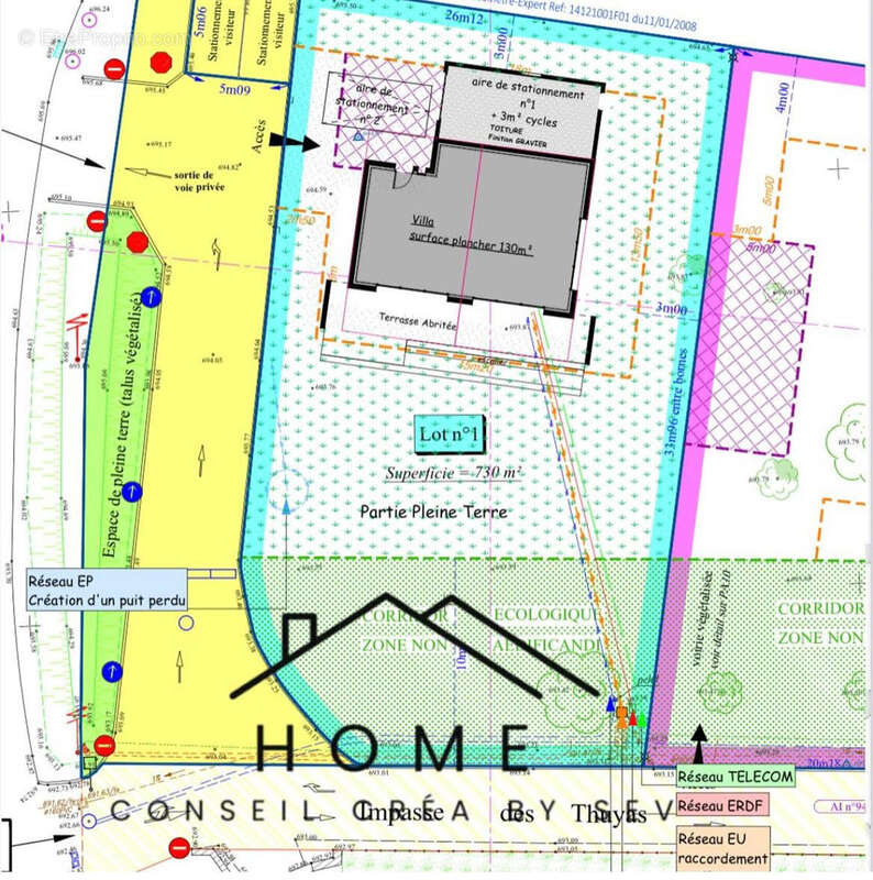 Terrain à SAINT-MARTIN-D'URIAGE