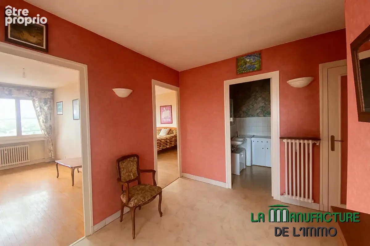 Appartement f3 traversant et lumineux avec balcon / saint-etienne hpl - photo 8