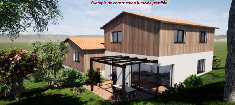 Dpt Rhône (69), au coeur de Pontcharra, terrain de 750 m2 totalement viabilisé pour 2 maisons - photo 6