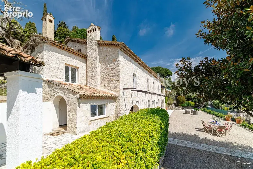 Vence, propriété en pierre avec vue mer panoramique et fort potentiel proche Nice - photo 6