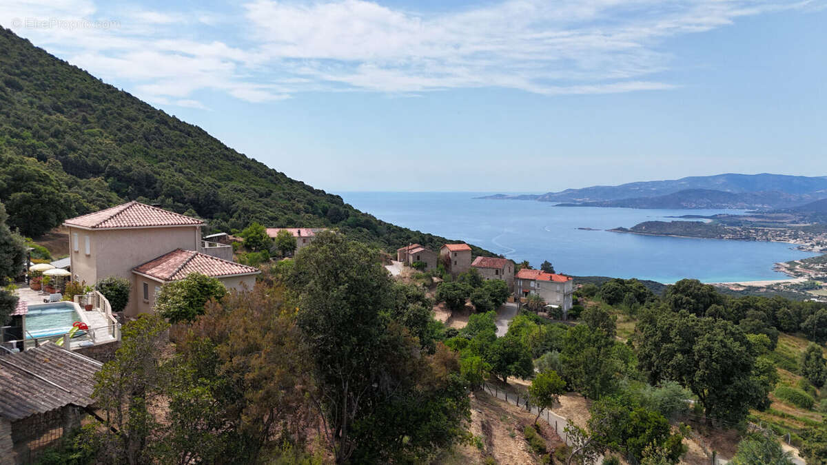 Maison vue mer panoramique sur les hauteurs de Calcatoggio - piscine chauffée - appartement indépendant - photo 15