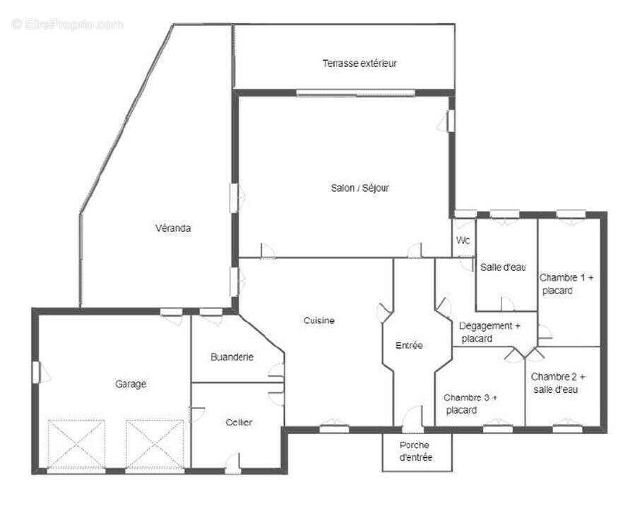 #maison #type t4 #dépendances #sudouest #hangar #hectares - Maison à CAZAUBON