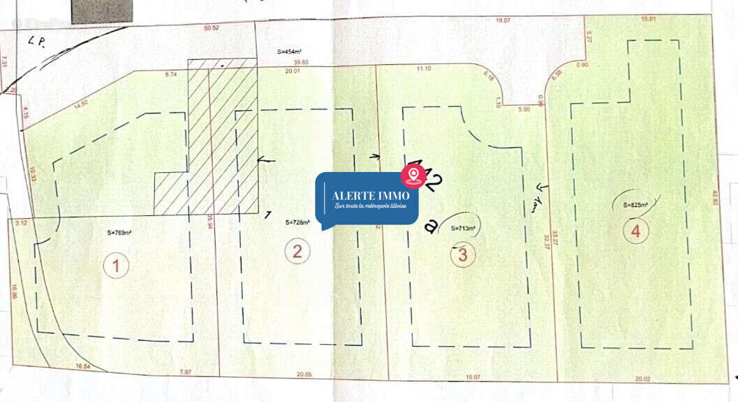 Terrain à WATTRELOS