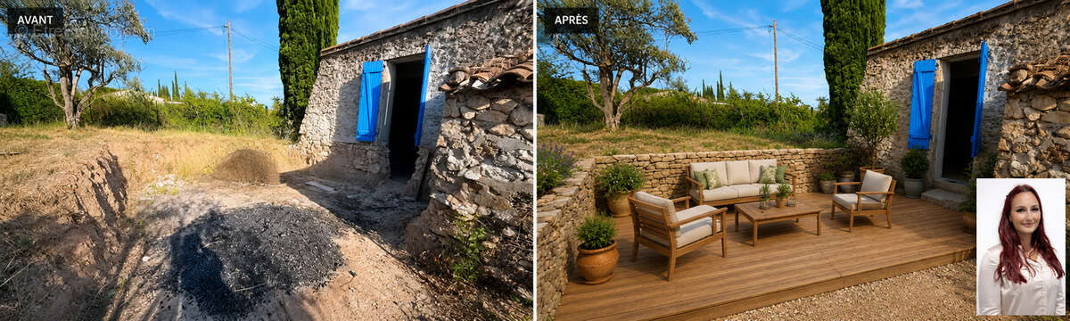 Terrain Constructible et viabilisé Salernes 1300 m2 avec cabanon cadastré - photo 4