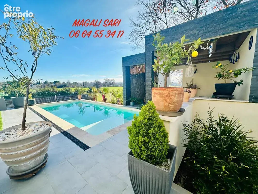 Villa Saint Hilaire De Brethmas 5 pièce(s) 114 m2 + Pool House - photo 2