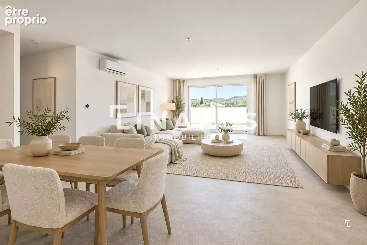 L'AIXEA - Appartement T4 de 105m2 - Double terrasse - Stationnements -13100 Aix en Provence - photo 6