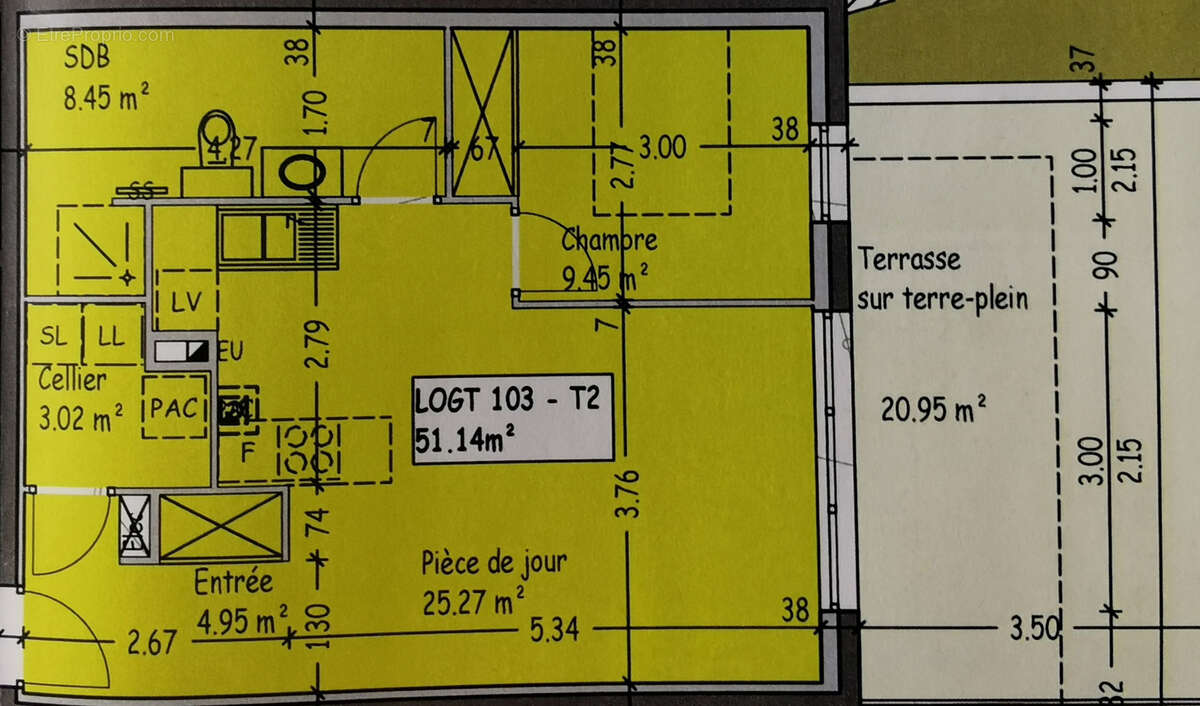 Appartement à NODS