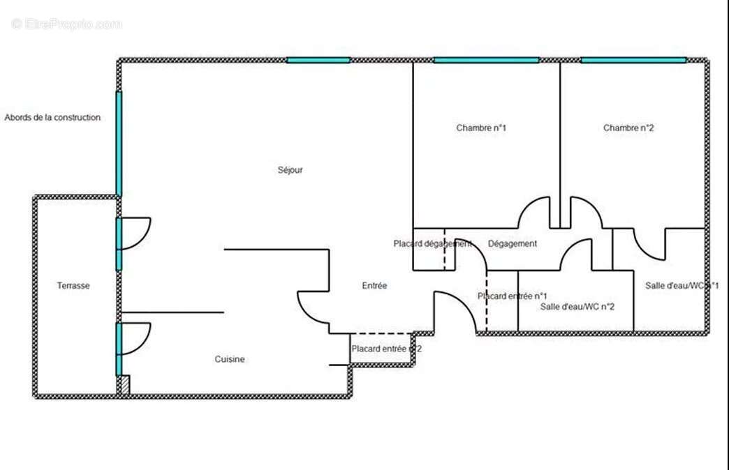 Appartement à VILLENEUVE-LOUBET