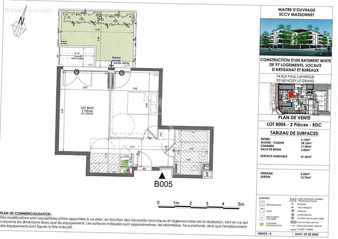 Appartement à NOISY-LE-GRAND