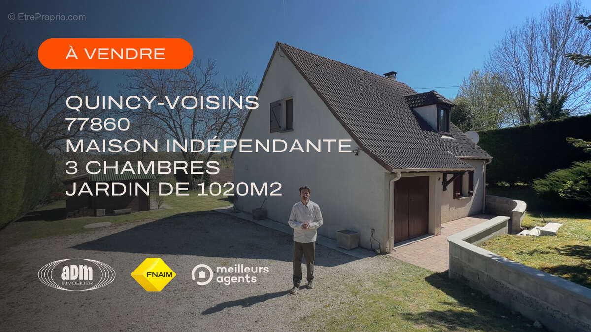 Maison à QUINCY-VOISINS