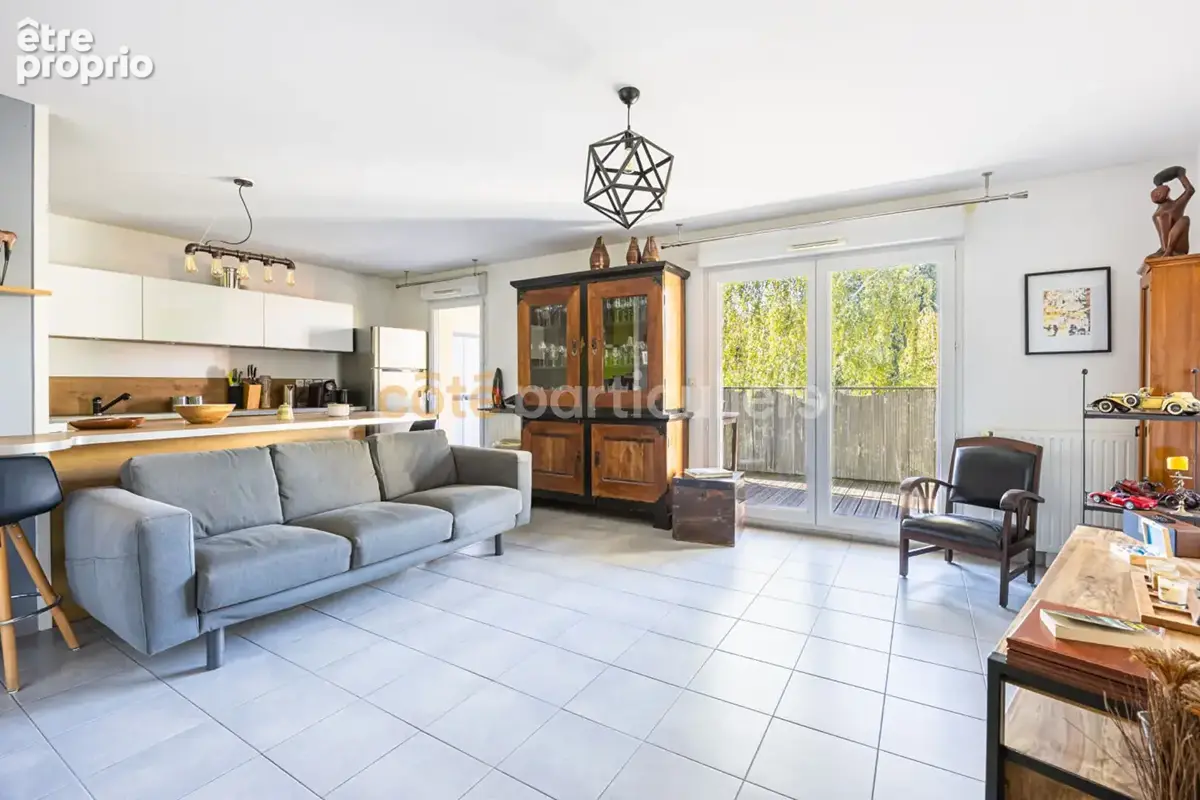 Nantes -- beaujoire -- t3 -- grand balcon -- sud ouest  -- 69m2 - photo 3