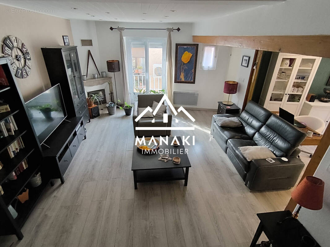 Pièce de vie en R+1 - Maison à LE SOLER