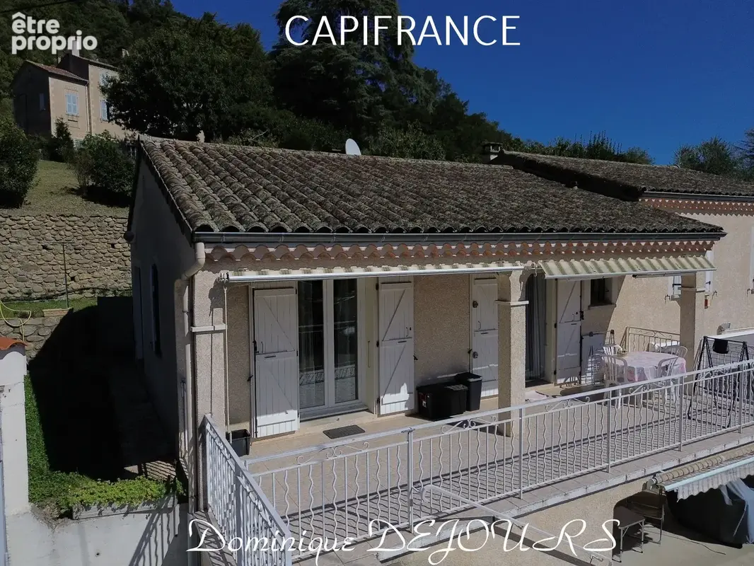 Ardèche, Vallée de l'Eyrieux, St Fortunat,grande maison et gîte à exploiter - Jardin - Source - Grand Garage - photo 6
