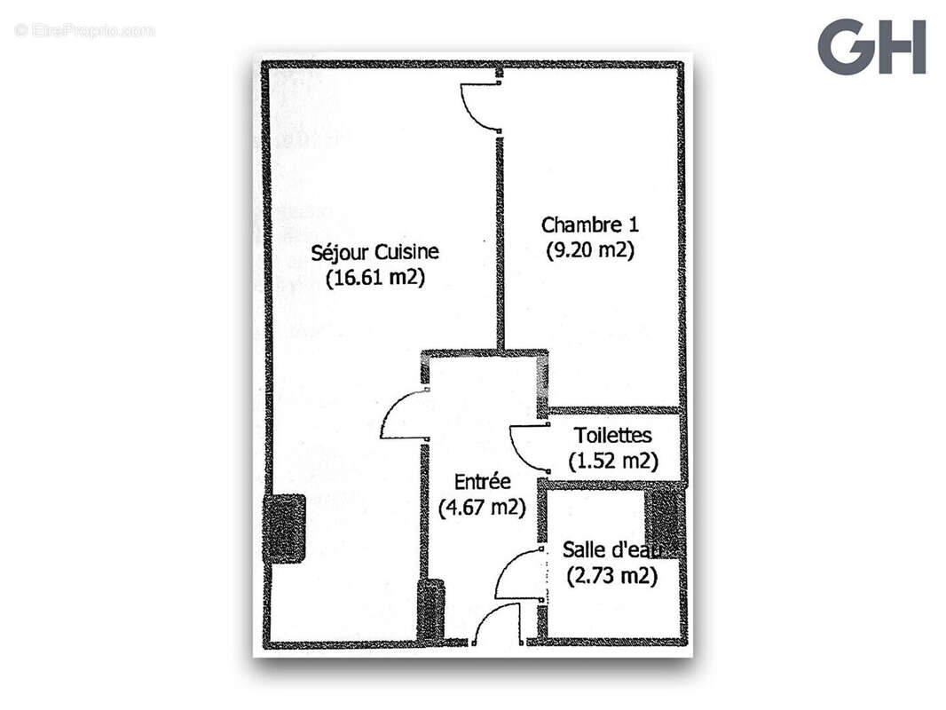 Charmant appartement t2 (34.18 m²) a dammarie-les-lys - l'abbaye du lys - photo 11