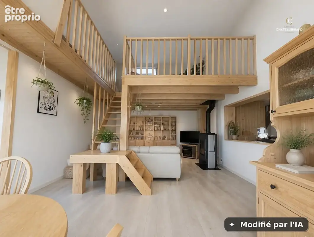 MAISON 6 PIÈCES  de140 M²  et Terrain de 1 200 m²  - En plein coeur de Saint Aubin D'Aubigné - photo 5