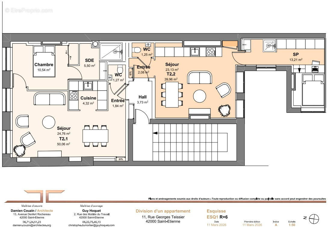 Appartement à SAINT-ETIENNE