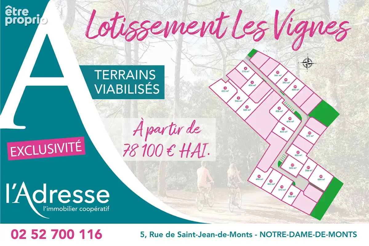 Maison Notre-Dame-De Monts 2 pièce(s) 39.56 m2 - photo 4