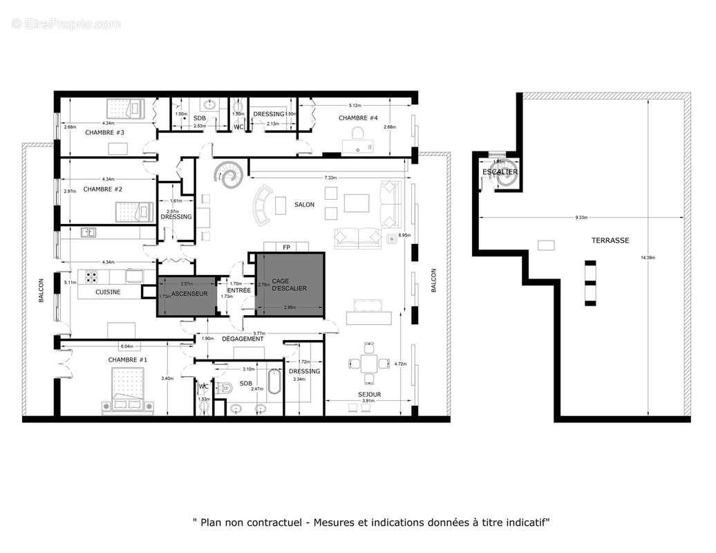 Appartement à MARSEILLE-8E