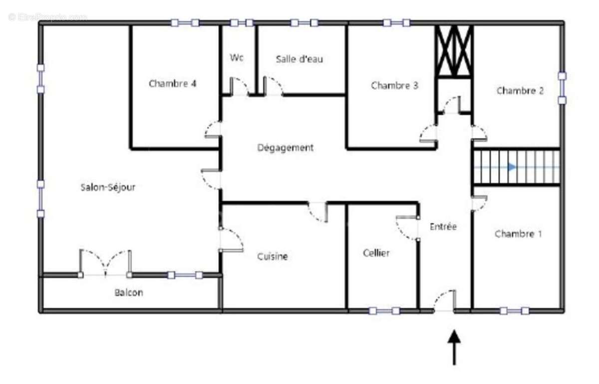 VILLEFRANCHE-DE-LAURAGAIS (31290) — Maison familiale de 135 m², 4 chambres, sous-sol intégral de 135 m² et terrain arboré de 2 1 - photo 8