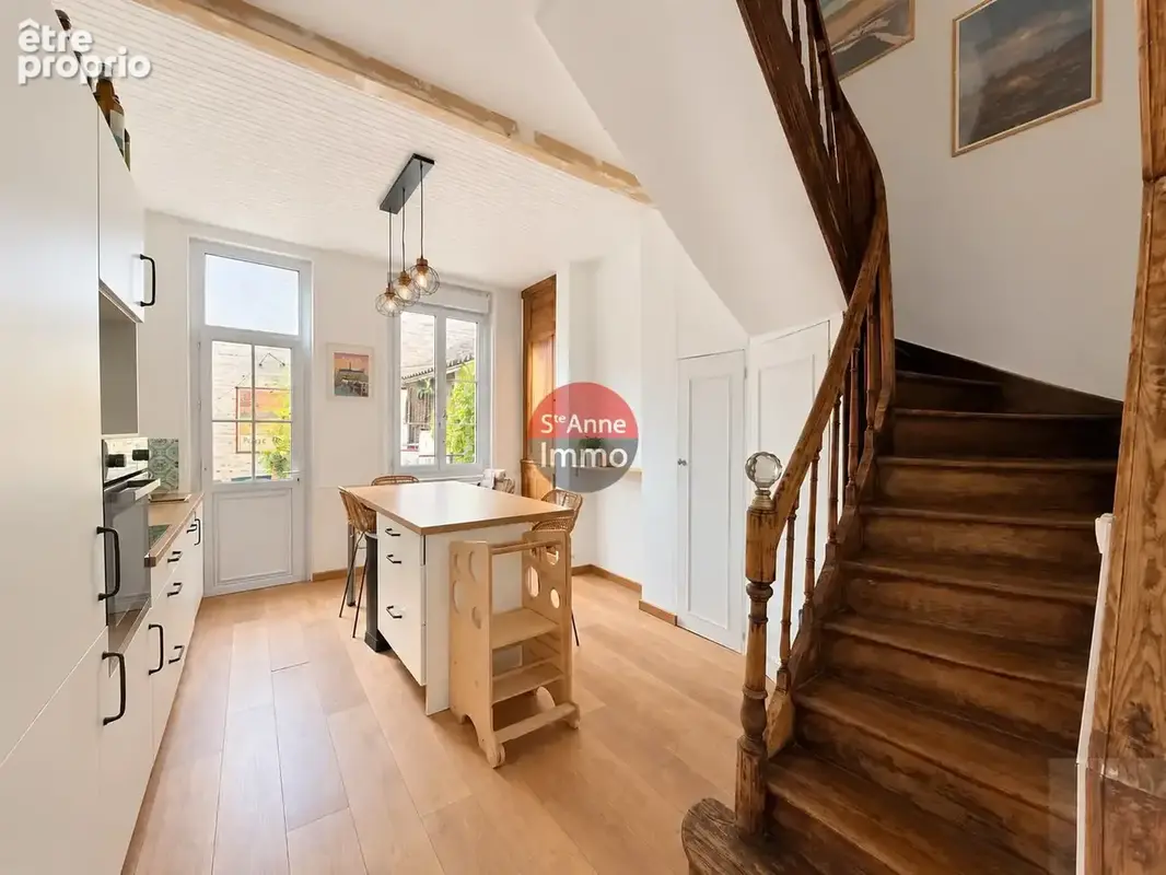 Amiens - saint honore - henriville - amienoise - 85m2 - 3 chambres - 1 bureau - cour - cave - dependances - photo 3
