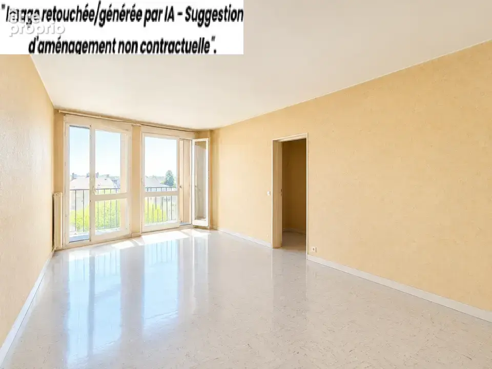 Appartement T3 de 67 M2 avec garage et cave loué 760 €/mois - photo 3