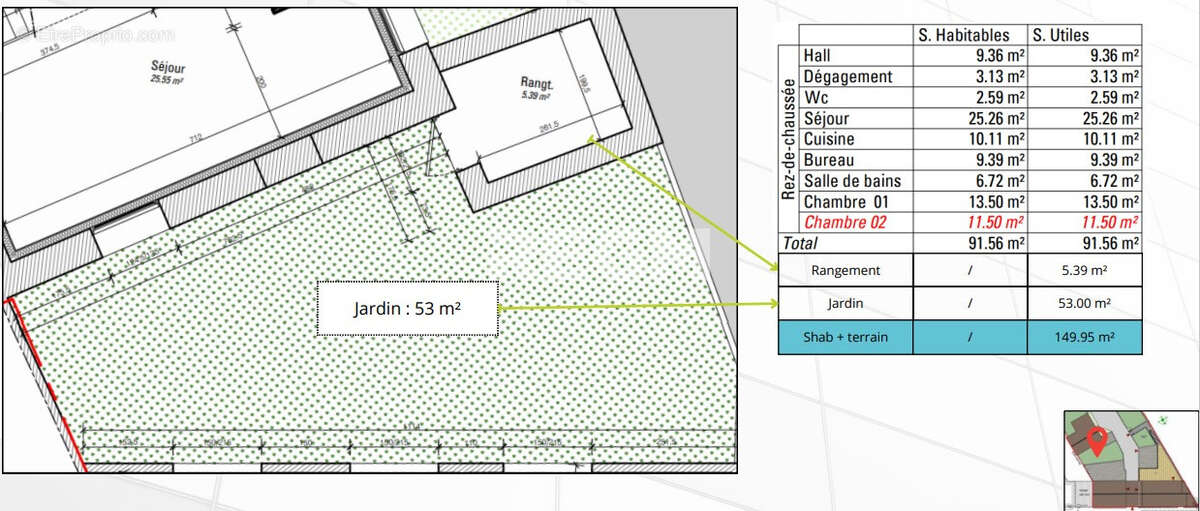 Appartement à ECURIE