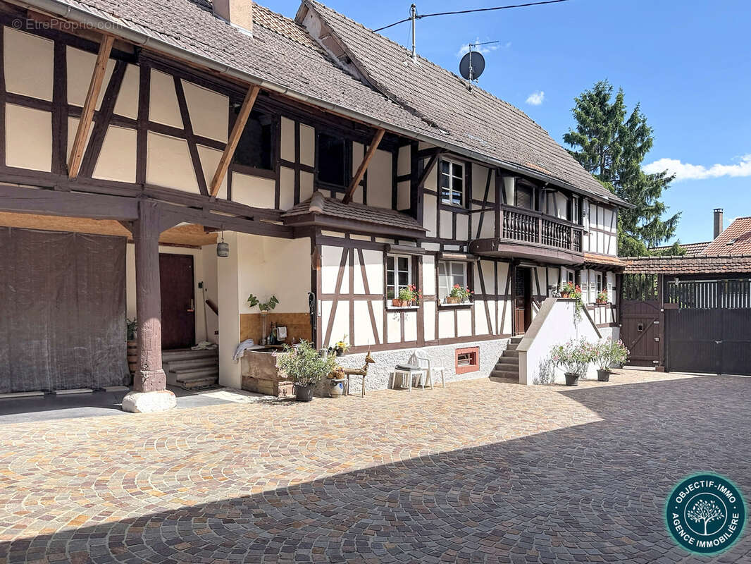 COUP DE CŒUR AU KOCHERSBERG — Authentique corps de ferme alsacien sur 14,93 ares - photo 18
